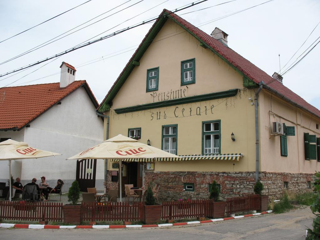 Pensiunea Sub Cetate Cisnădie Exterior foto